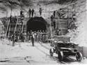 Workers at Tunnel 11
