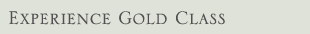 Experience Gold Class