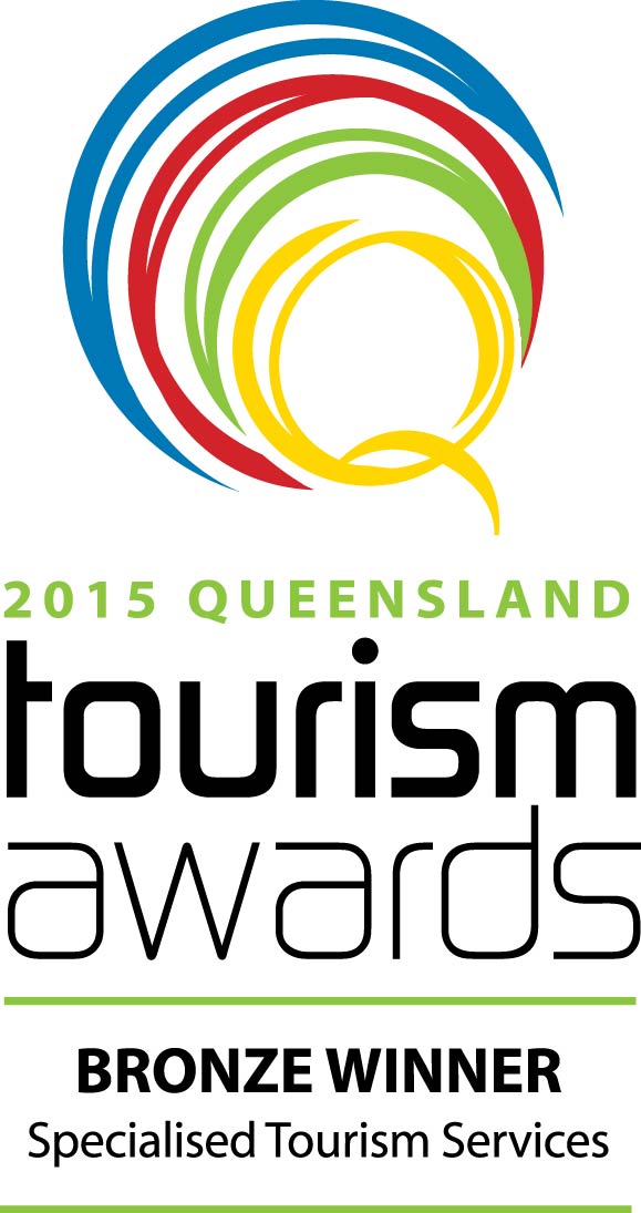 Queensland Tourism Award 2015 Bronze winner